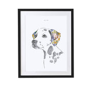 Dalmation Personalised Pet Portrait - Lola Design Ltd