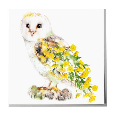 Barn Owl Card - Lola Design Ltd