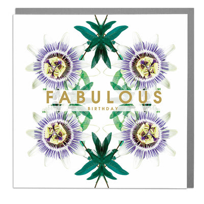 Wishing You A Fabulous Birthday Card - Lola Design Ltd