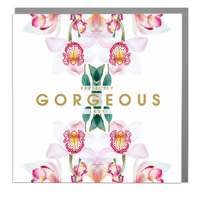 Perfectly Gorgeous Lady Card - Lola Design Ltd