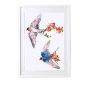 Swallows Art Print - Lola Design Ltd