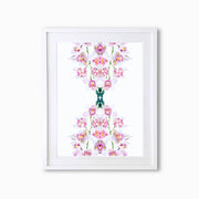 Orchid Botanique (Pattern) Art Print - Lola Design Ltd