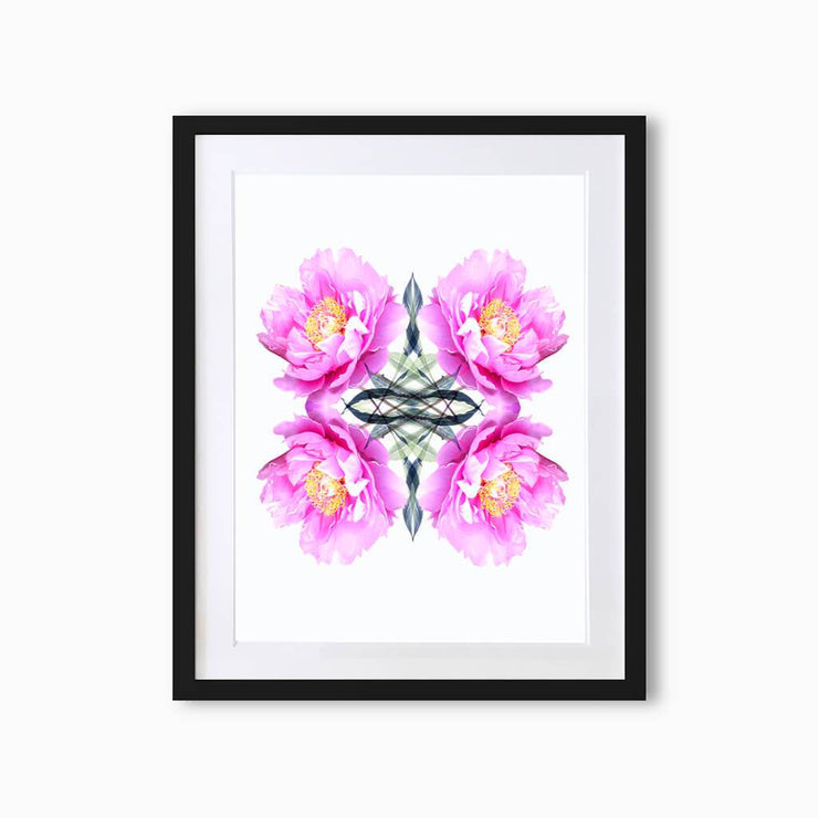 Peony Botanique (Pattern) Art Print - Lola Design Ltd