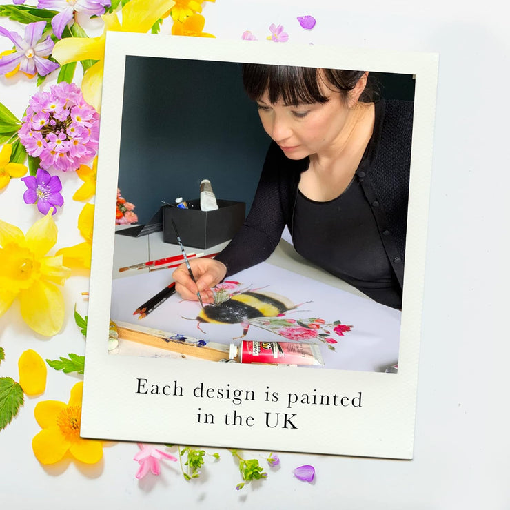 Hardback Hummingbird Journal with Elastic Closure - Lola Design Ltd