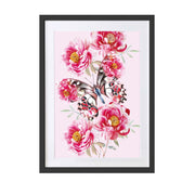 Full Bloom butterfly Art Print - Lola Design Ltd
