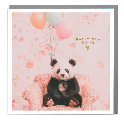 Panda New Home Card by Lola Design