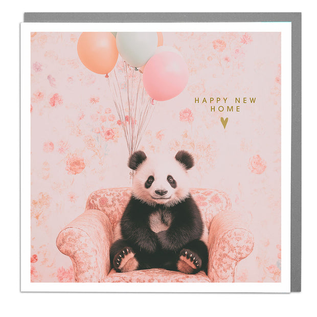 Panda New Home Card by Lola Design