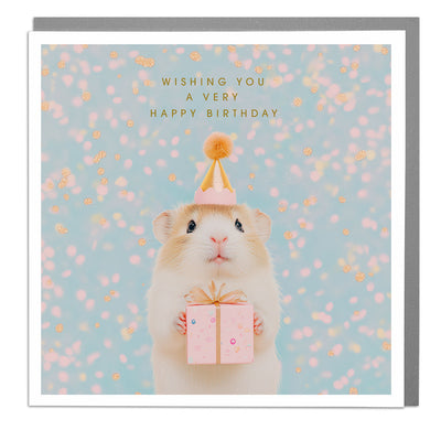 Guinea Pig Happy Birthday Card by Lola Design