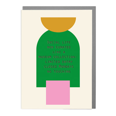 Museum Collection - Humorous Card by Lola Design - Lola Design Ltd