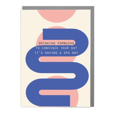Kombucha - Humorous Card by Lola Design - Lola Design Ltd