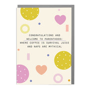 Welcome to Parenthood - Humorous Card by Lola Design - Lola Design Ltd