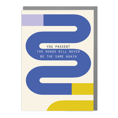 Driving Test Passed - Humorous Card by Lola Design - Lola Design Ltd