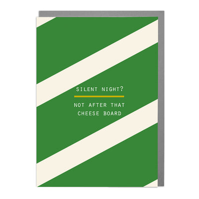 Silent night - Funny Christmas Card by Lola Design - Lola Design Ltd