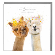 Best Cousin Ever - Cousin Birthday Card by Lola Design - Lola Design Ltd