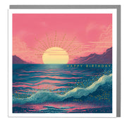 Seascape Birthday Card by Lola Design - Lola Design Ltd