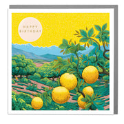 Lemon Grove Birthday Card by Lola Design - Lola Design Ltd