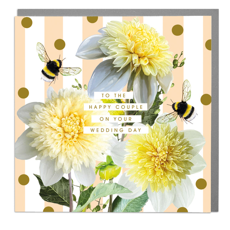Wedding day Card by Lola Design x Dahlia Beach - Lola Design Ltd