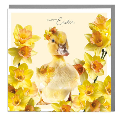 Happy Easter - Duckling Easter Card by Lola Design - Lola Design Ltd