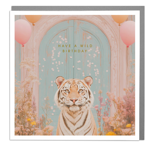 Tiger - Birthday Card by Lola Design