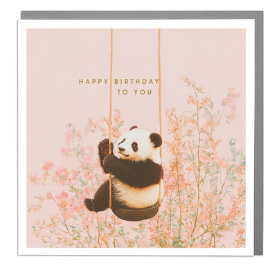Panda - Birthday Card by Lola Design