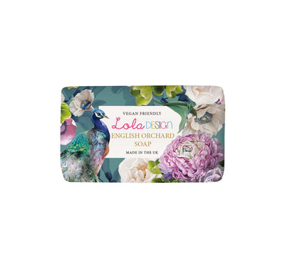 English orchard soap - Peacock - Lola Design Ltd