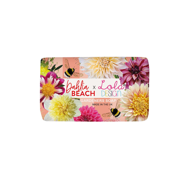 Dahlia Beach x Lola Design Gardeners Soap - Lola Design Ltd