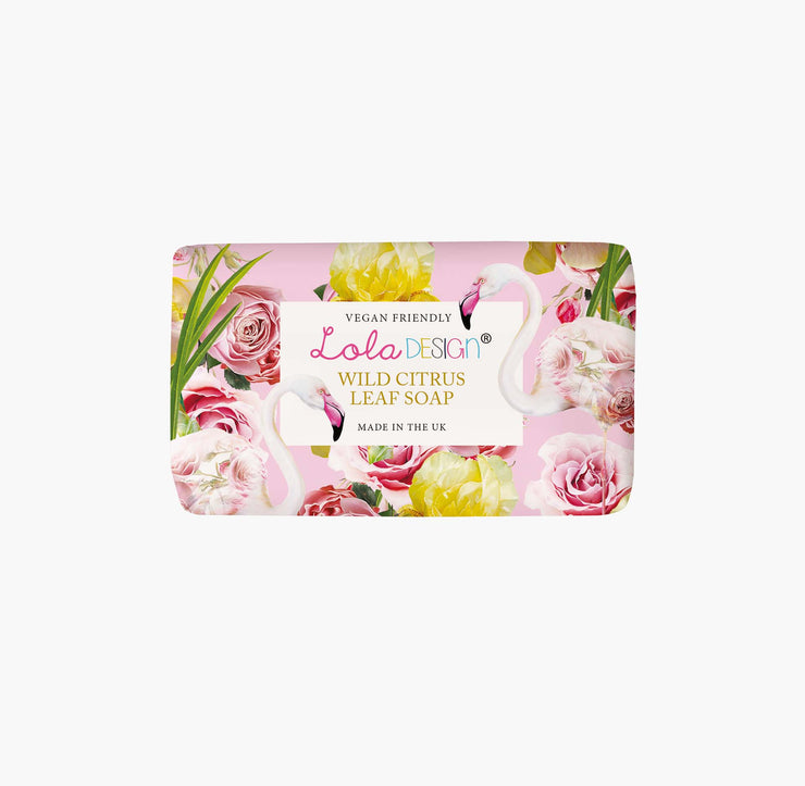 WIld Citrus Leaf - Flamingo Soap - Lola Design Ltd