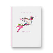 Hummingbird, internet Password Book, stationery lovers, password book, password notebook,  password log, password logbook