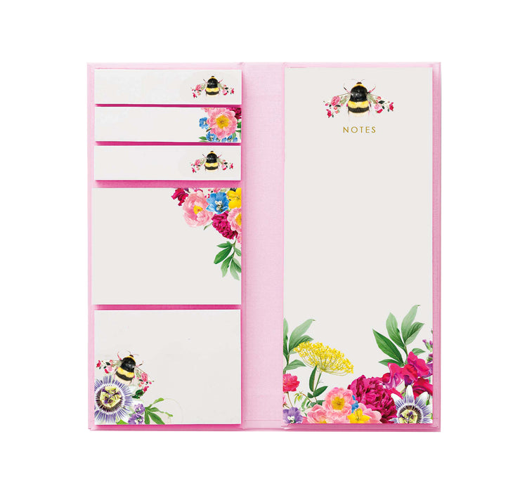 Bee Sticky Notes Memo Folio - Lola Design Ltd