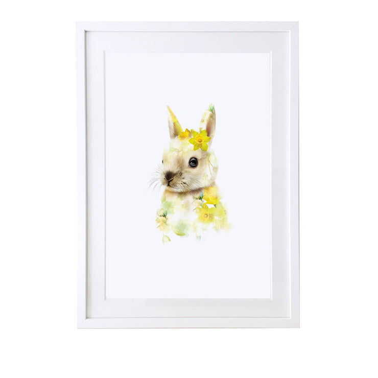 Bunny Art Print - Lola Design Ltd