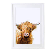 Highland Cow Art Print - Lola Design Ltd