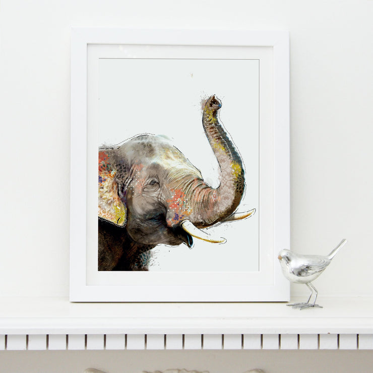 Elephant Art Print - Lola Design Ltd