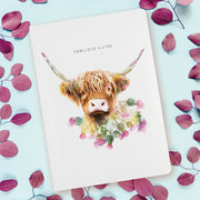 Highland Cow Luxury Notebook - Lola Design Ltd