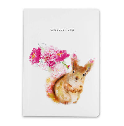 Squirrel Luxury Notebook - Lola Design Ltd