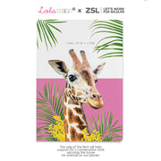 Giraffe Luxury Notebook - Lola Design x ZSL - Lola Design Ltd
