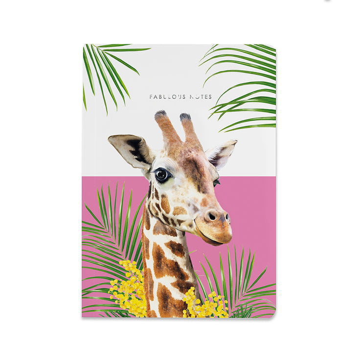 Giraffe Luxury Notebook - Lola Design x ZSL - Lola Design Ltd