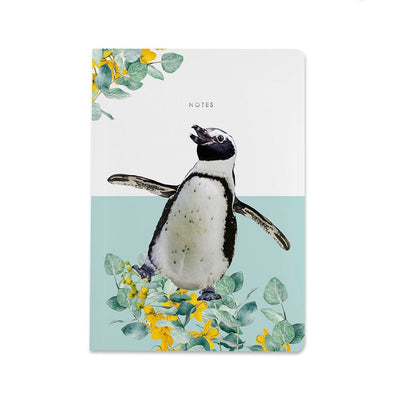 Penguin Luxury Notebook - Lola Design x ZSL - Lola Design Ltd