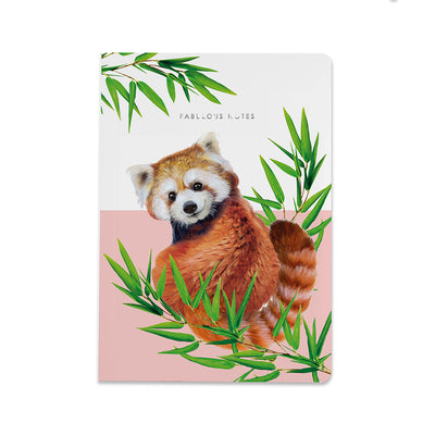 Red Panda Luxury Notebook - Lola Design x ZSL - Lola Design Ltd