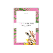Giraffe Notepad - Lola Design x ZSL - Lola Design Ltd