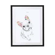 French Bulldog Personalised Pet Portrait - Lola Design Ltd