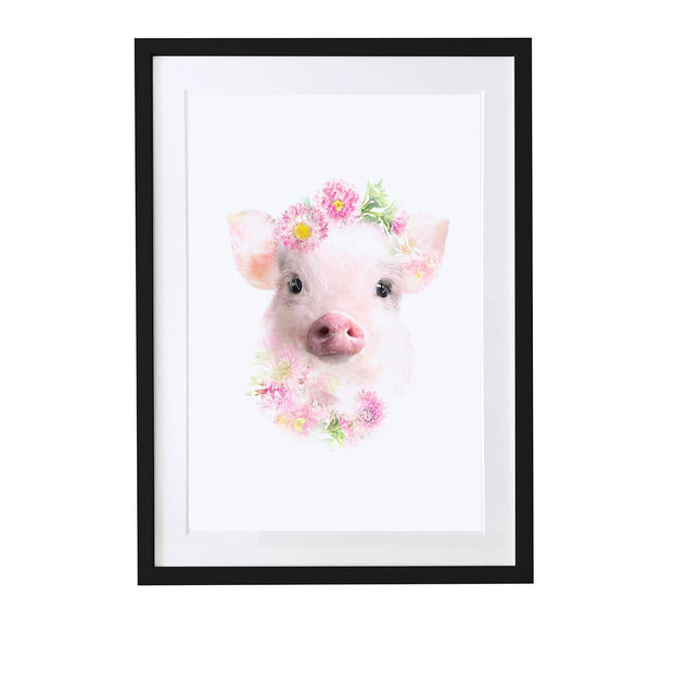 Piglet Art Print - Lola Design Ltd