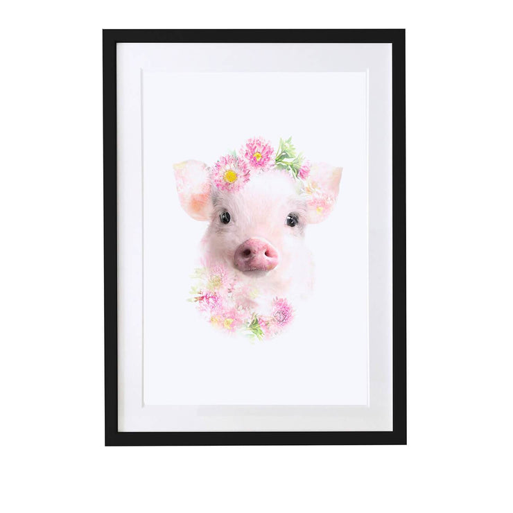 Piglet Art Print - Lola Design Ltd