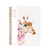 Wiro Bound Giraffe Organiser / Notebook by Lola Design - Lola Design Ltd