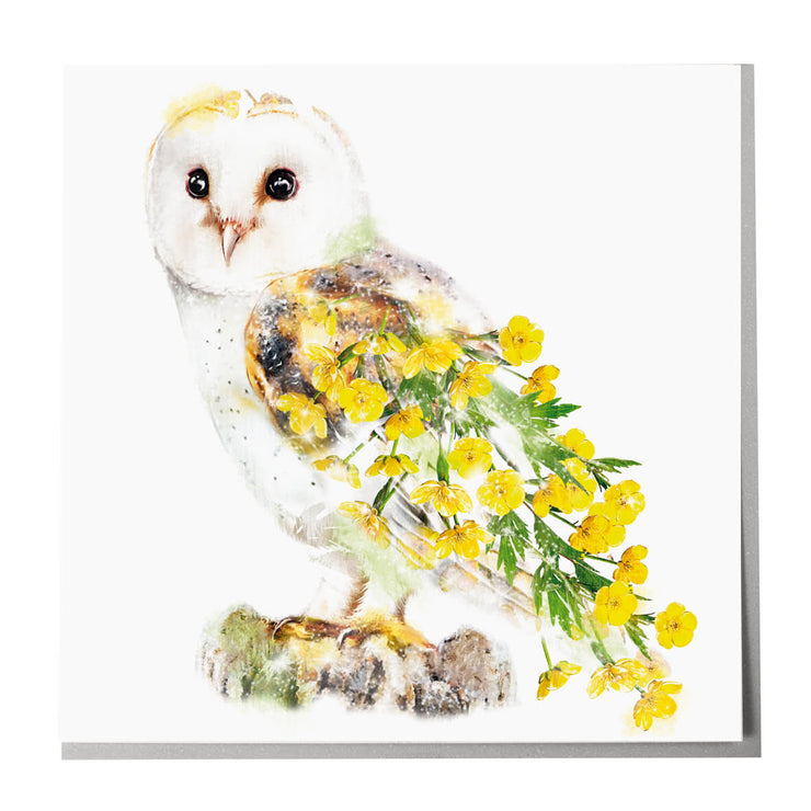 Barn Owl Card - Lola Design Ltd