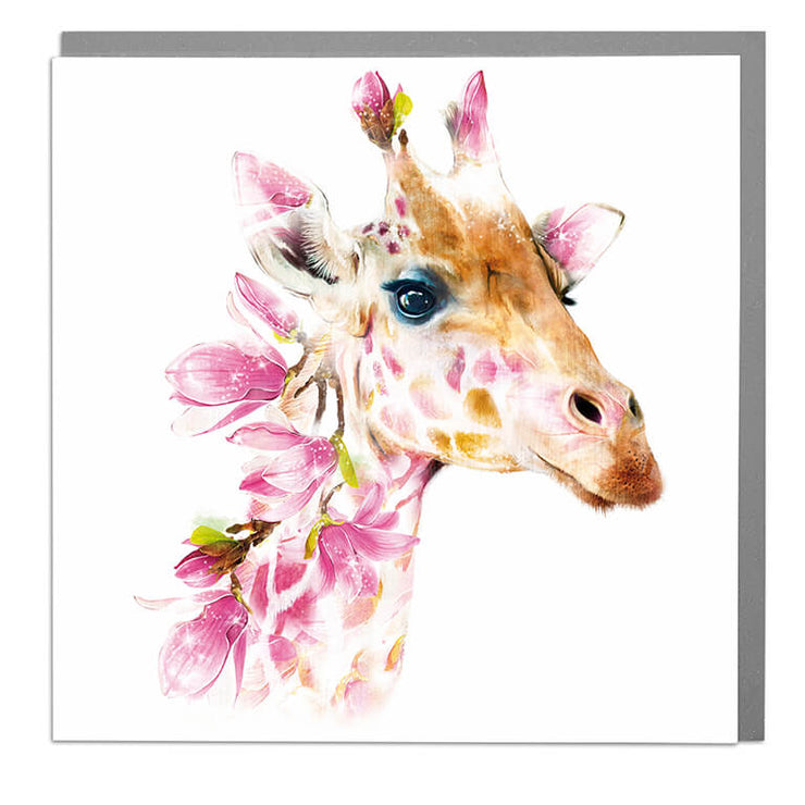 Giraffe Card - Lola Design Ltd