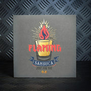 Flaming Sambuca Birthday Card - Lola Design Ltd