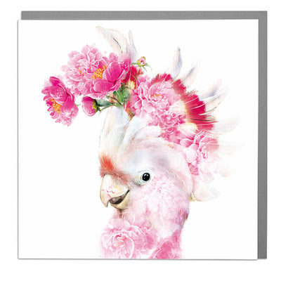 Cockatoo Card - Lola Design Ltd