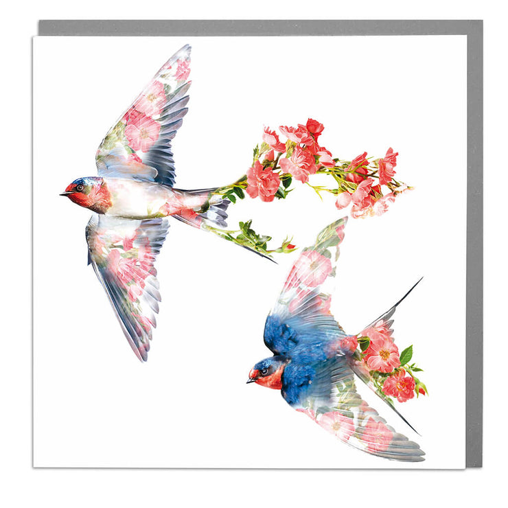 Swallows Card - Lola Design Ltd