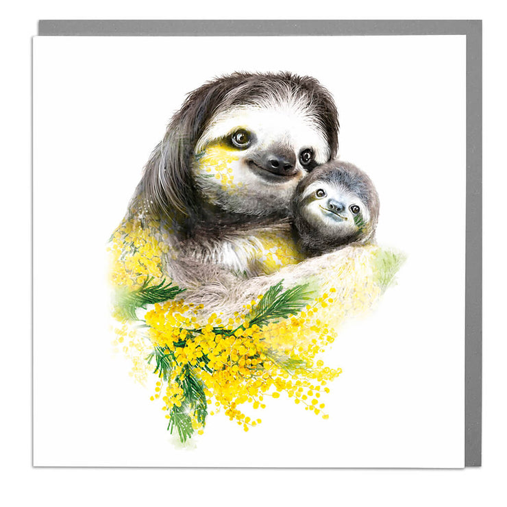 Sloths Card - Lola Design Ltd