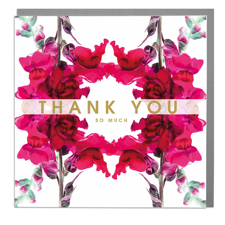 Thank You So Much Card - Lola Design Ltd